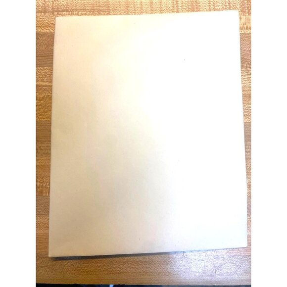 Vintage 1940s Greeting Card With Love To My Wife Floral Basket Design Oversized - Picture 8 of 9